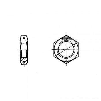 Гайки 2709А ГОСТ 13958-74