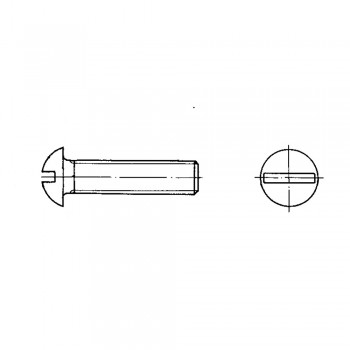 ОСТ 1 31528-80 Винты с полукруглой головкой сталь